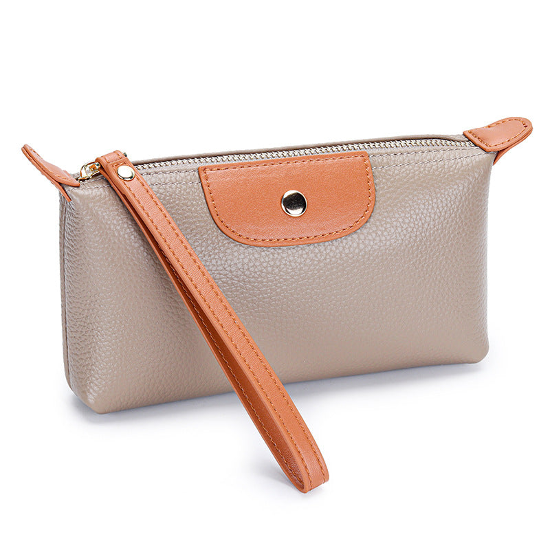 Large Capacity Women's Leather Handbag